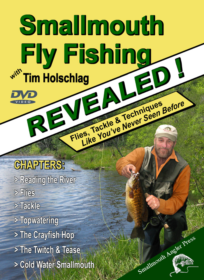 Smallmouth Fly Fishing-- REVEALED front cover of new DVD