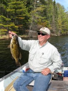 Nice Lake smallmouth bass that fell to the Shenk's Streamer.