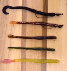 Five varieties of finesse worms