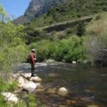 Fishing smallies in the Breede River