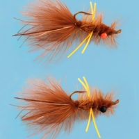 The HHF (Holschlag Hackle Fly)in 2 weights