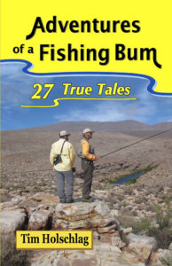 "Adventures of a Fishing Bum" book front cover