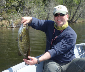 Eric and a fine smallmouth
