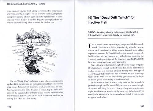 Inside of "103 Secrets" book, Secret #49- "The Dead Drift Twitch" 